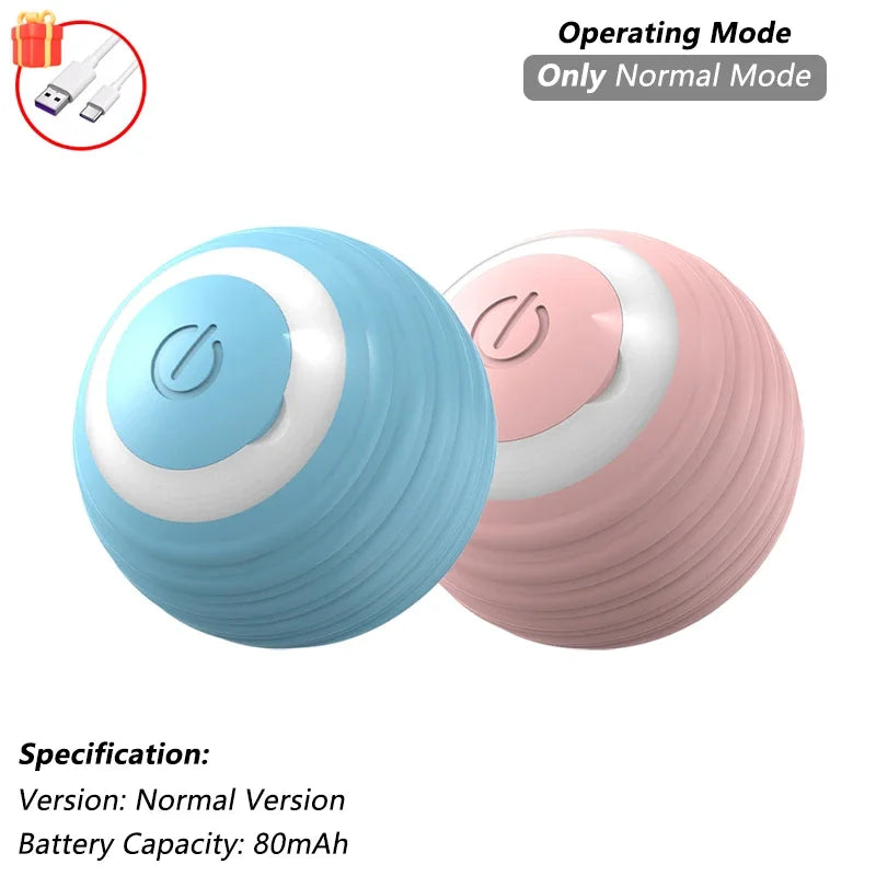 Bolinha Interativa Automática para Gatos — RollingPet Toy
