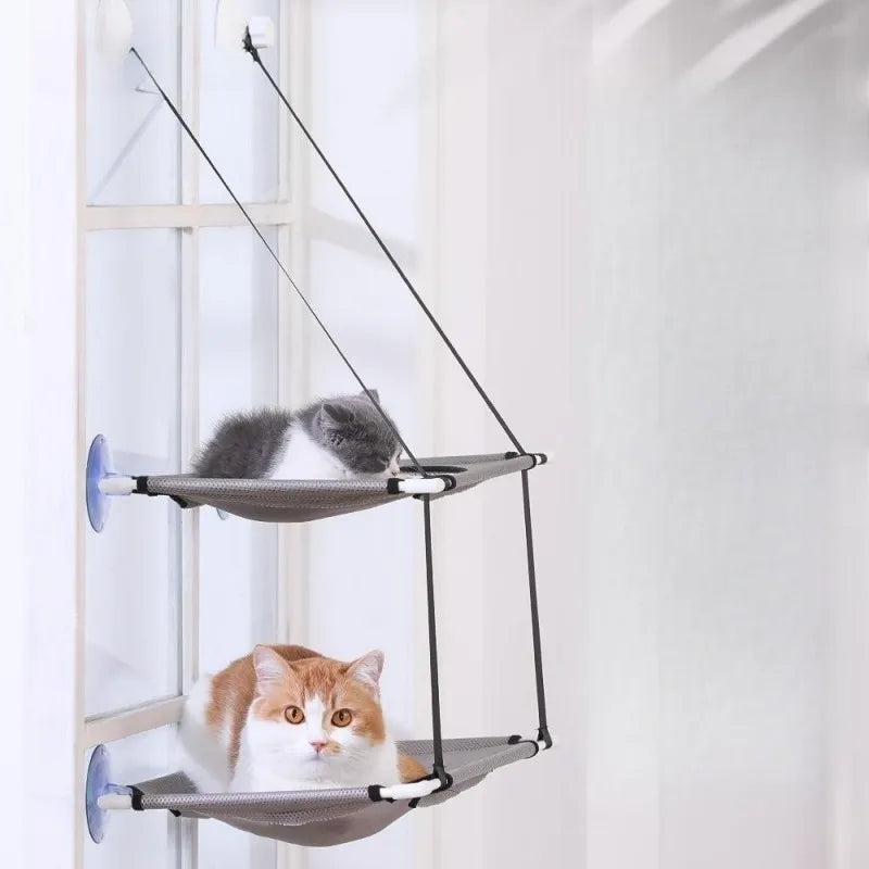 Rede Hammock para Gatos com Ventosa — SunnyCat Perch
