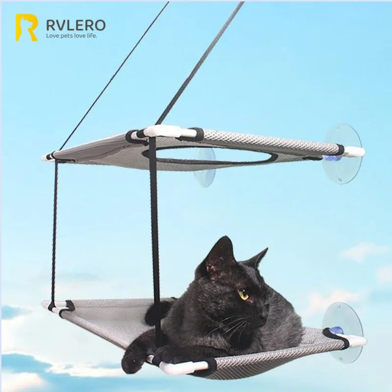 Rede Hammock para Gatos com Ventosa — SunnyCat Perch