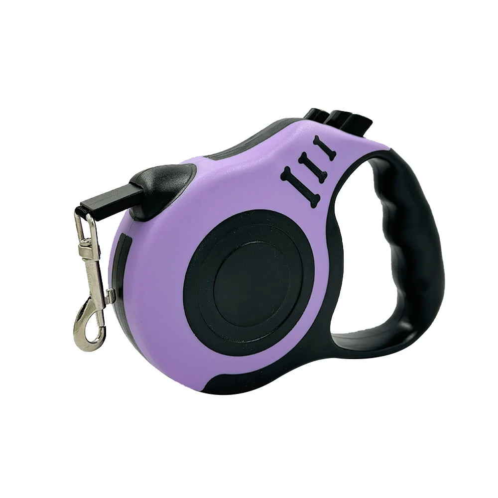 Guia Retrátil 5m para Cães e Gatos — FlexiWalk Leash