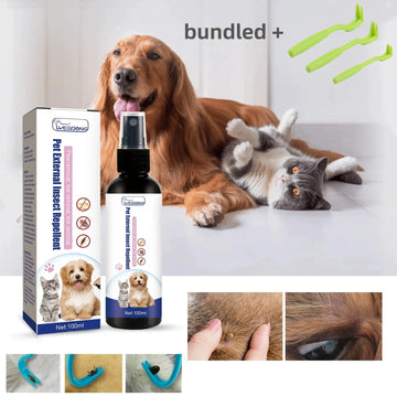 Spray Antipulgas e Carrapatos para Pets — PetShield Defense