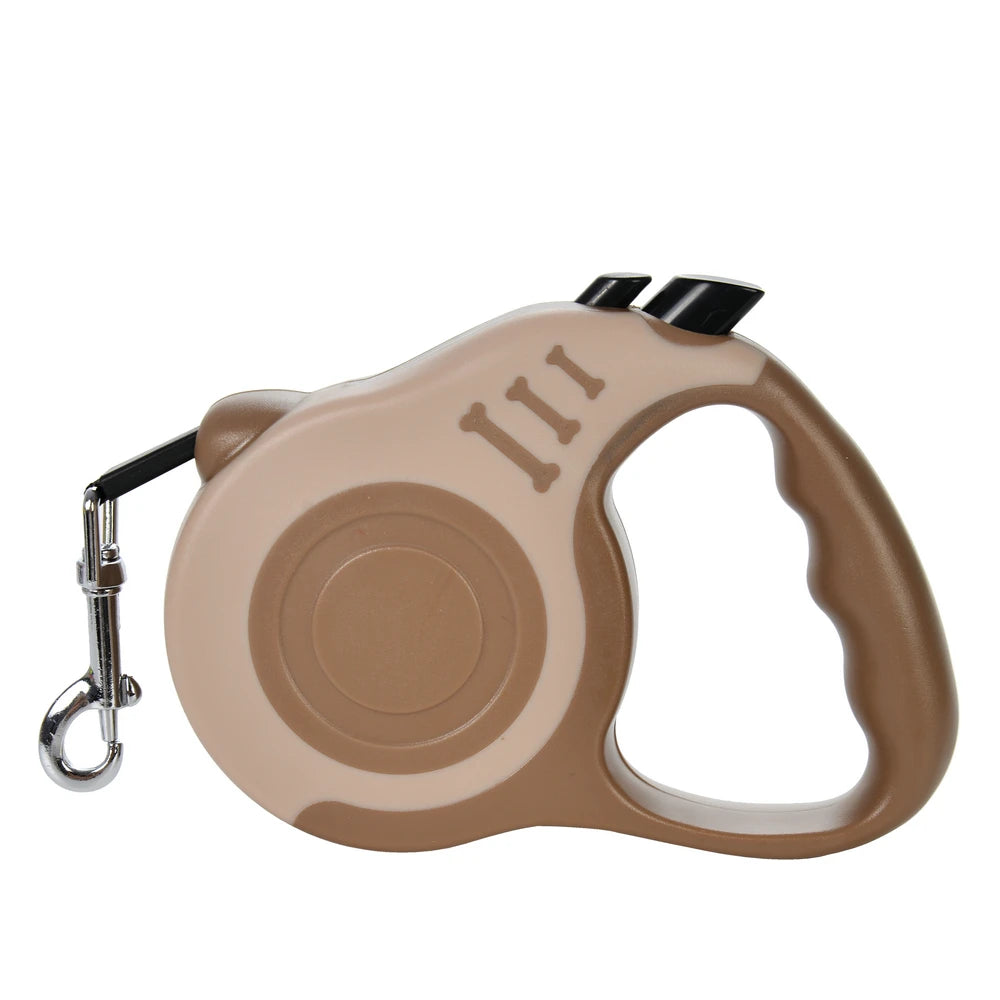 Guia Retrátil 5m para Cães e Gatos — FlexiWalk Leash