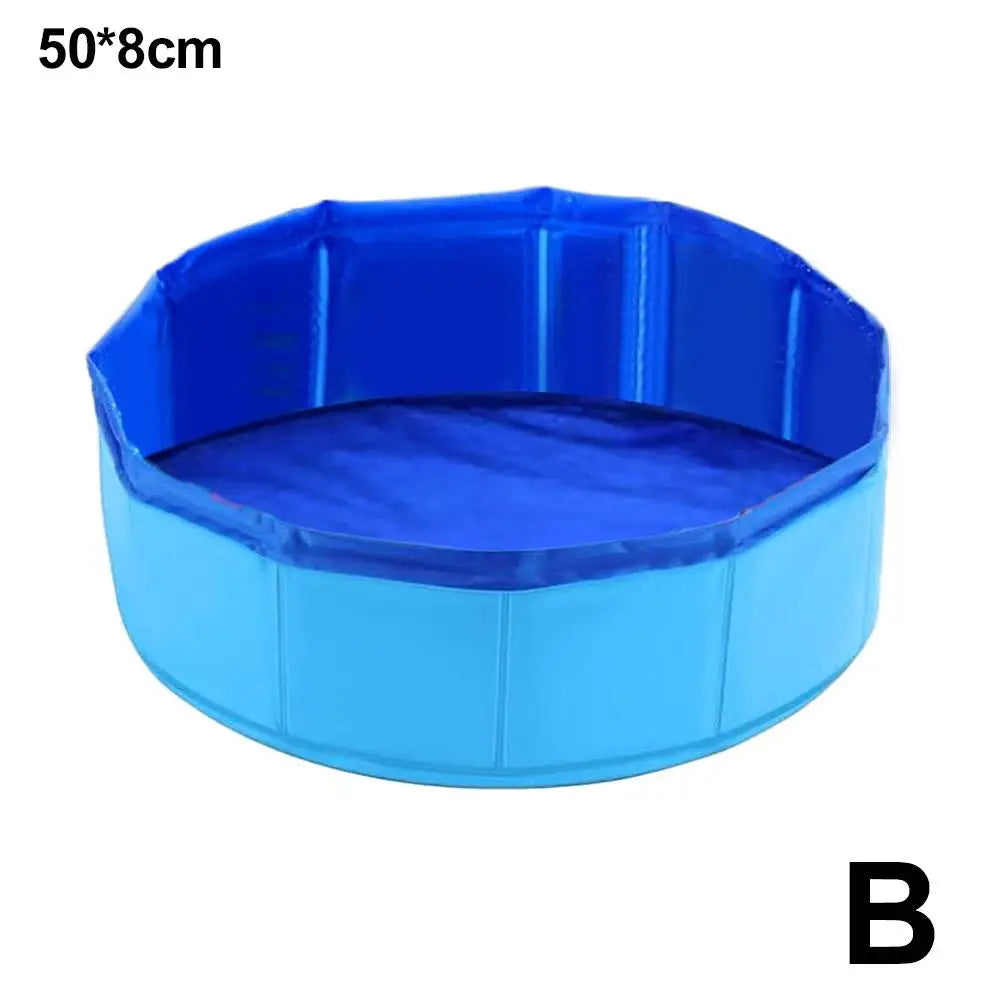 Banheira Dobrável com Brinquedo Peixe para Pets — SplashPet