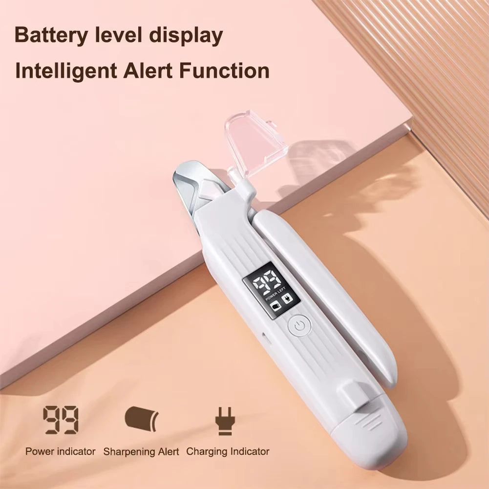 Lixa Elétrica 2 em 1 para Unhas de Pets com LED — PawGroom Pro