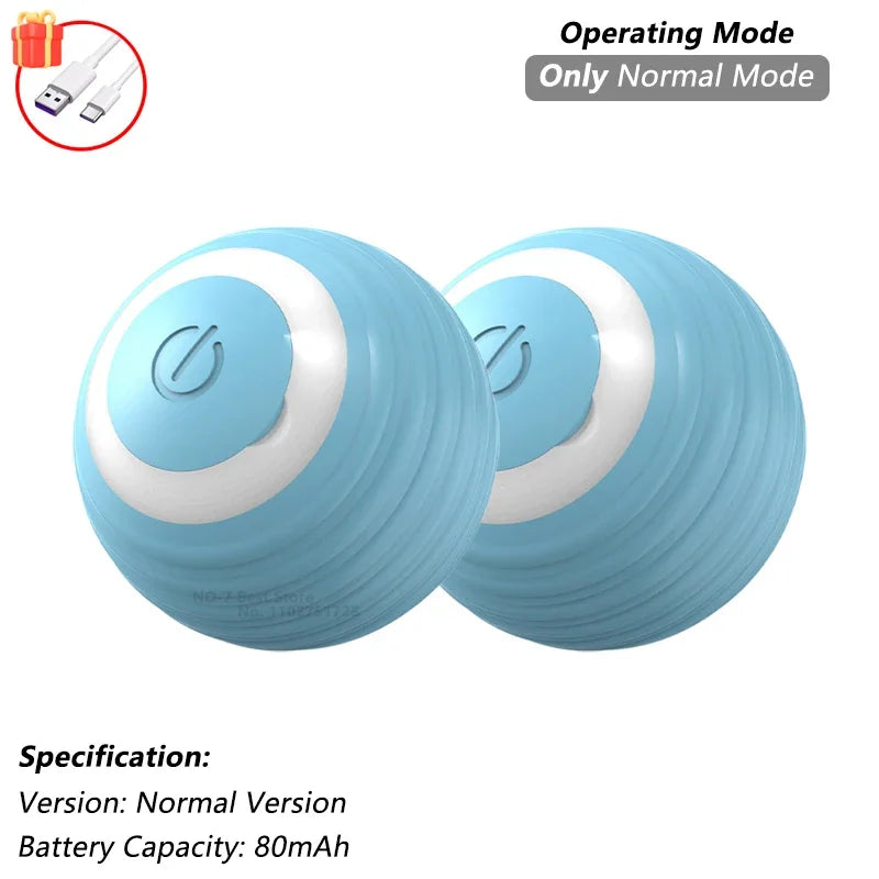Bolinha Interativa Automática para Gatos — RollingPet Toy