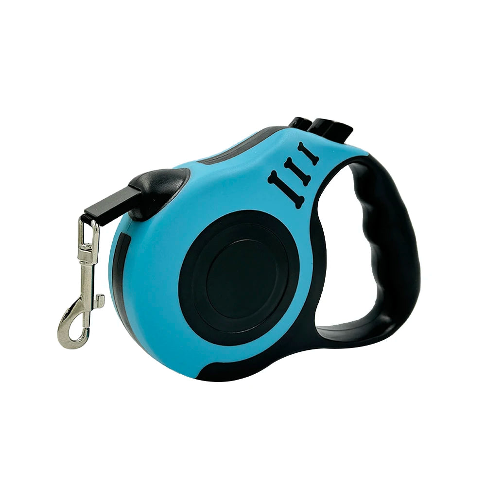 Guia Retrátil 5m para Cães e Gatos — FlexiWalk Leash