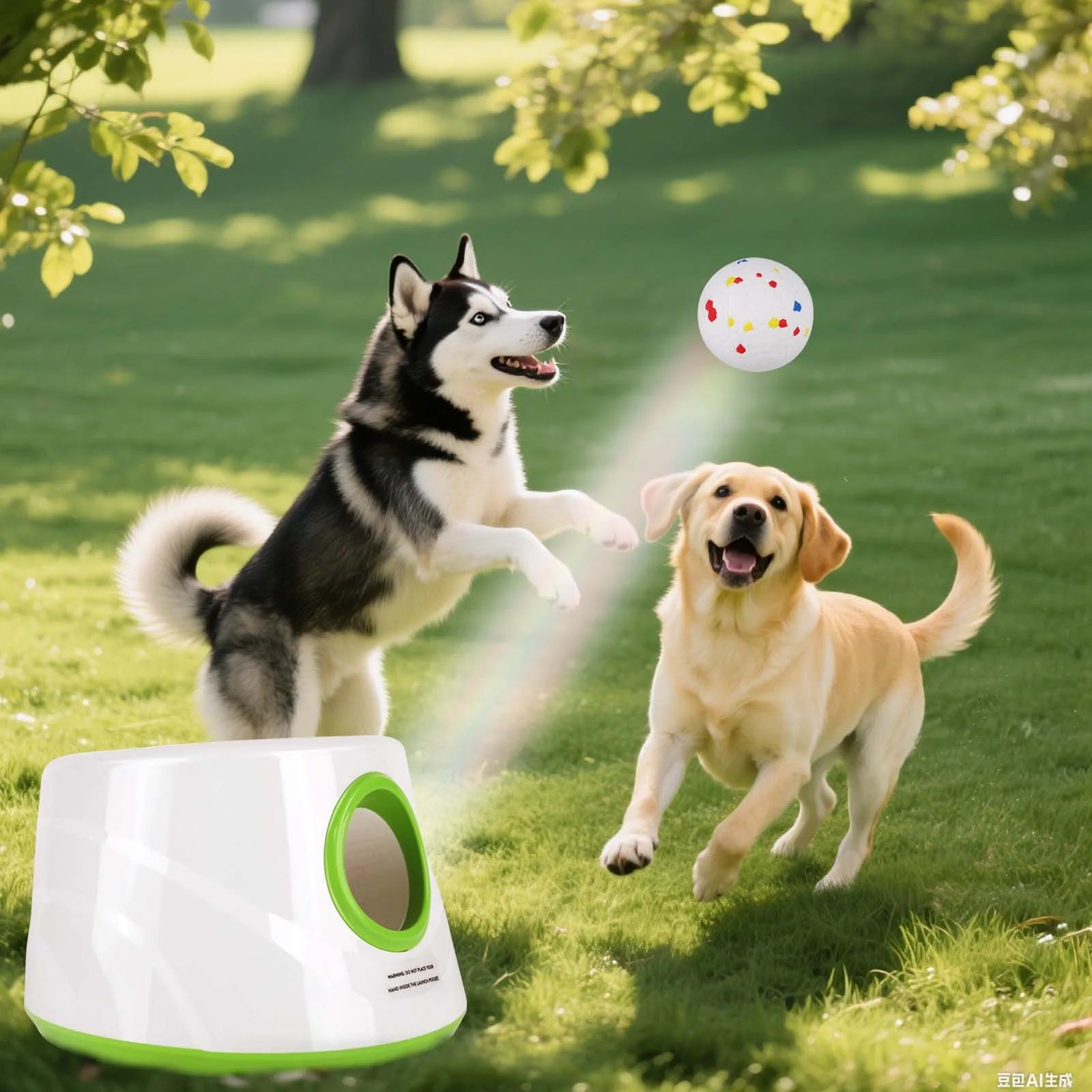 Lançador de Bolas Automático para Cães — Turbo Ball Pro