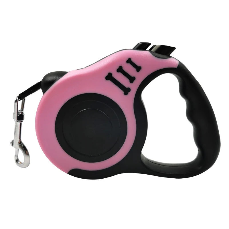 Guia Retrátil 5m para Cães e Gatos — FlexiWalk Leash