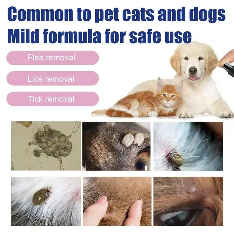 Spray Antipulgas e Carrapatos para Pets — PetShield Defense