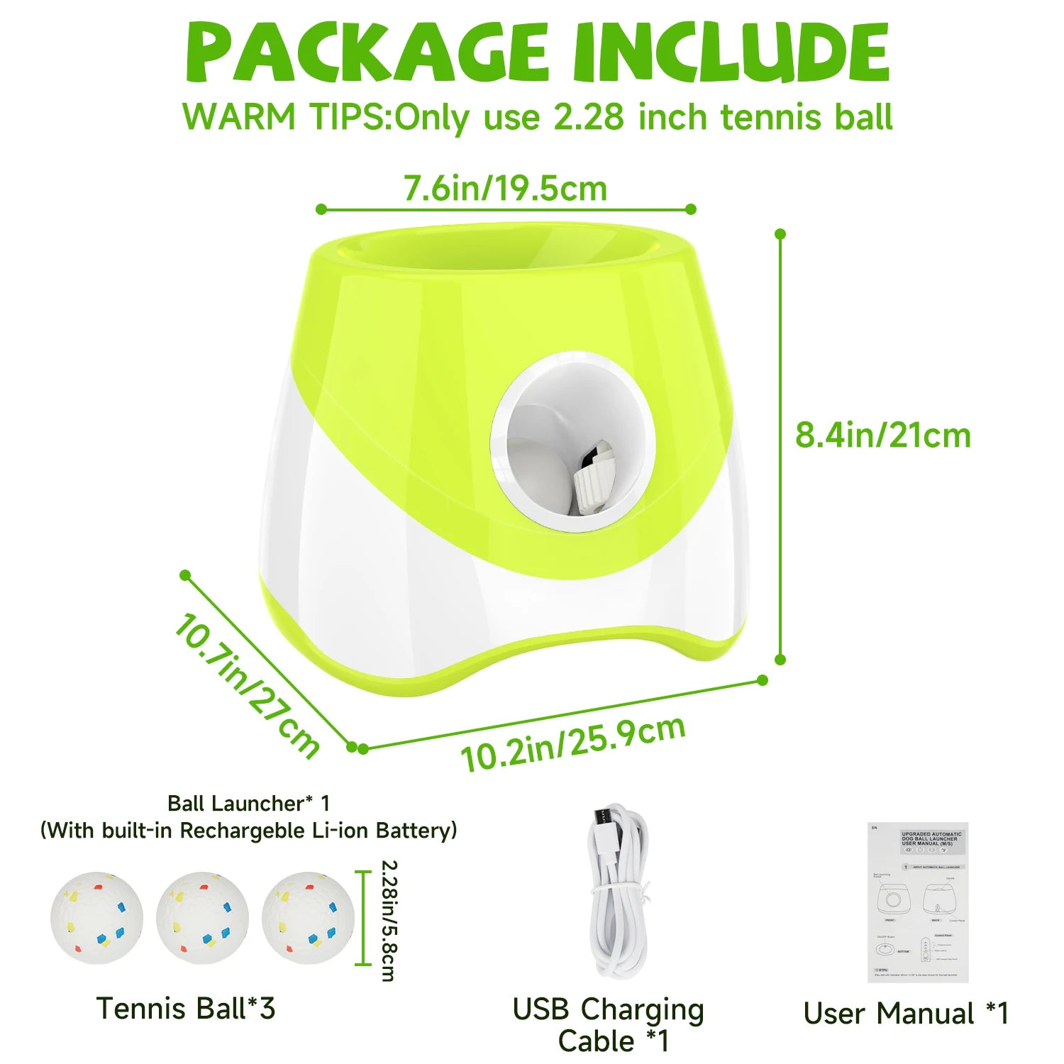 Lançador de Bolas Automático para Cães — Turbo Ball Pro