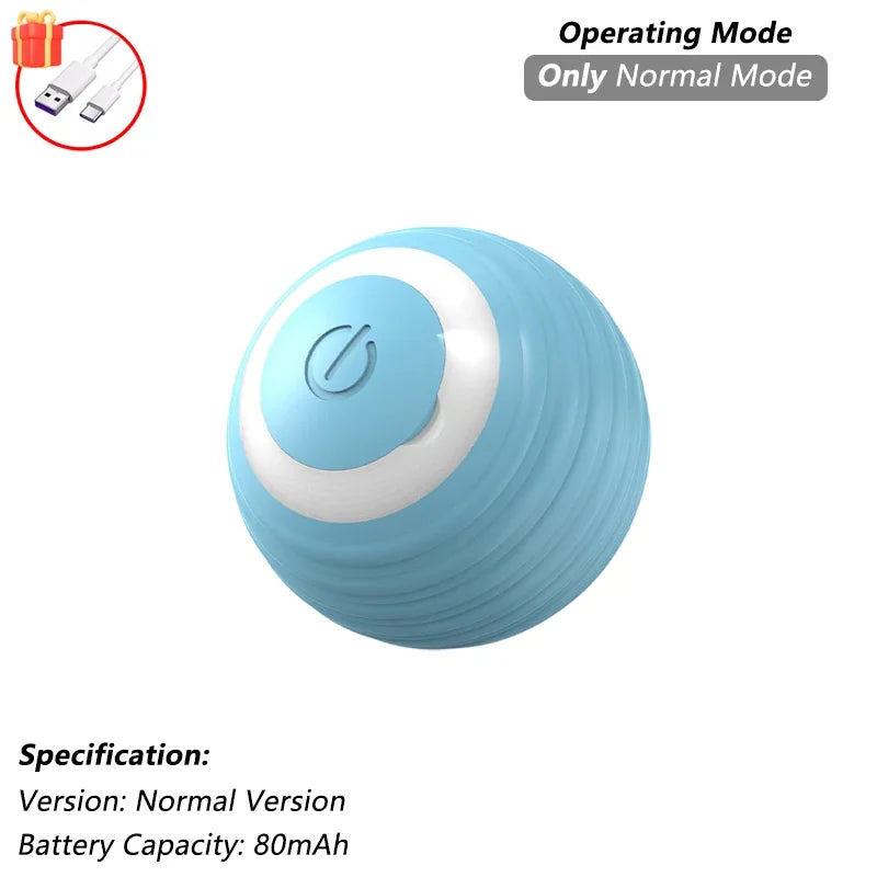 Bolinha Interativa Automática para Gatos — RollingPet Toy