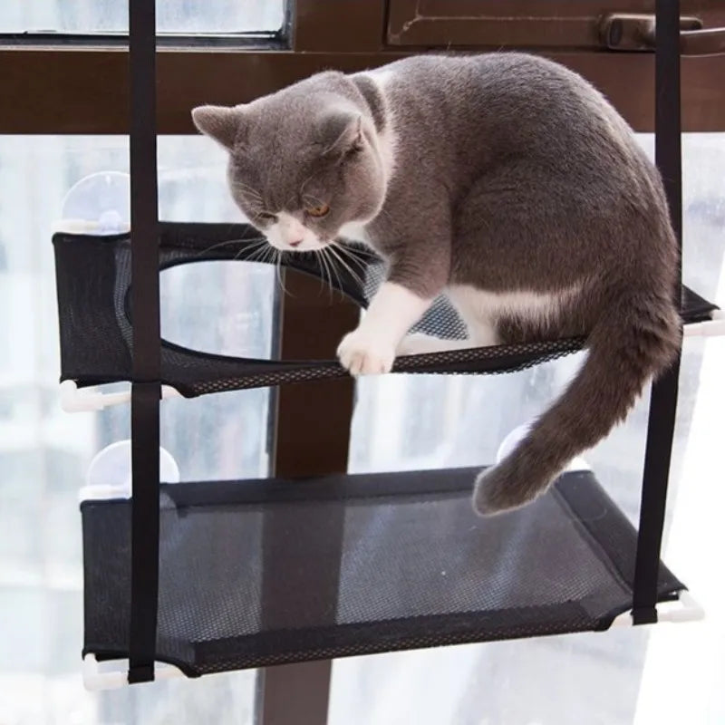 Rede Hammock para Gatos com Ventosa — SunnyCat Perch