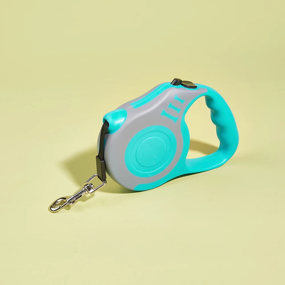Guia Retrátil 5m para Cães e Gatos — FlexiWalk Leash
