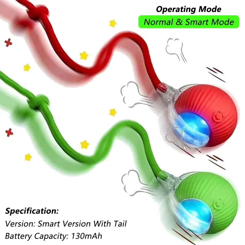 Bolinha Interativa Automática para Gatos — RollingPet Toy