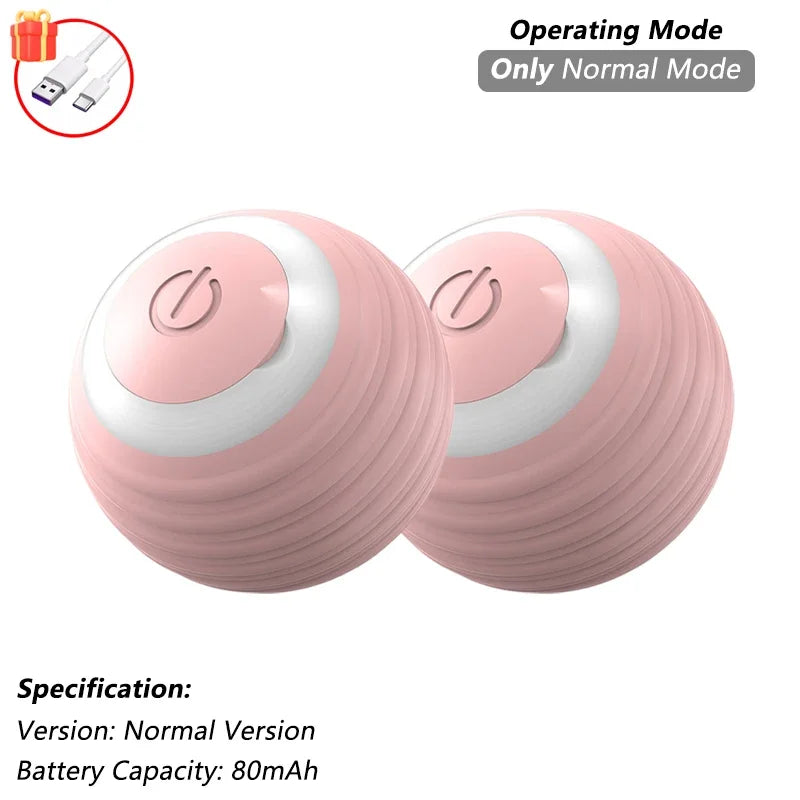 Bolinha Interativa Automática para Gatos — RollingPet Toy