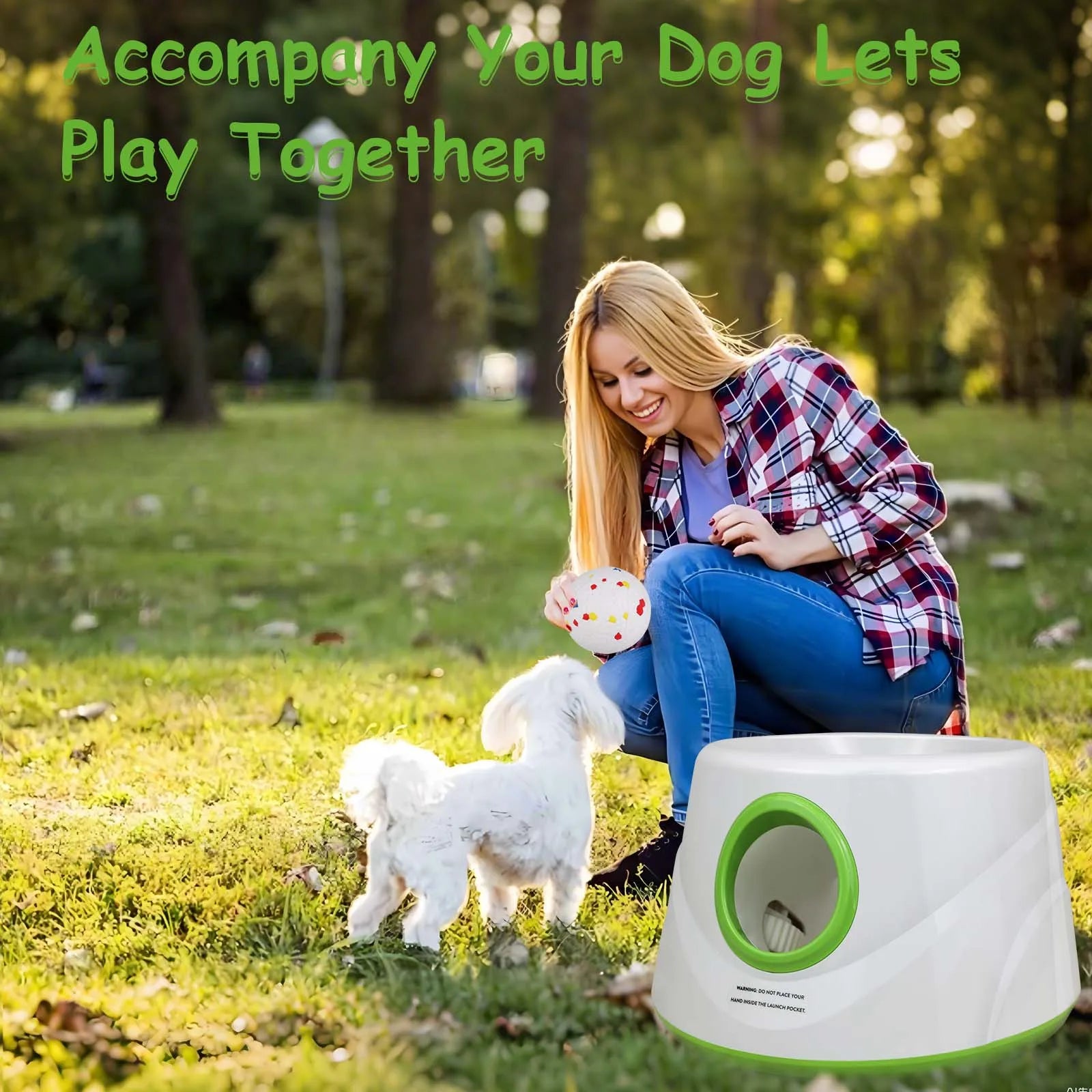 Lançador de Bolas Automático para Cães — Turbo Ball Pro